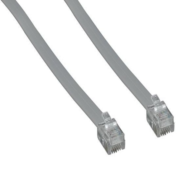 Sanoxy 2 PAQUETE 50ft RJ11 6P4C Cable Modular Reverso - SNX-CBL-LDR-PH101-3250