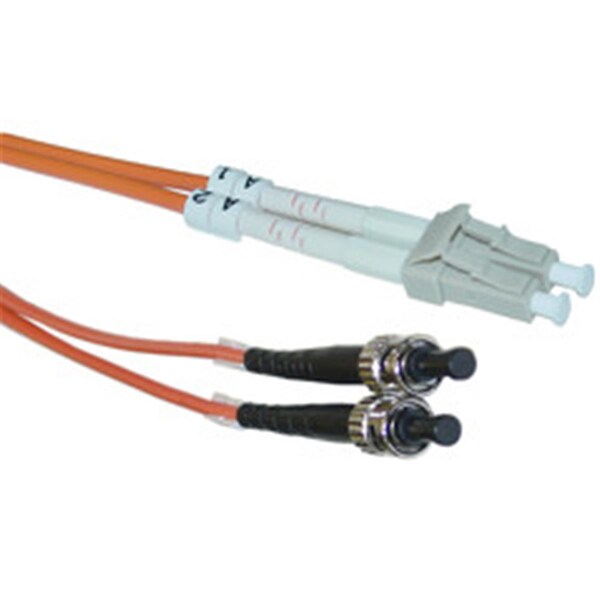Cable de fibra óptica multimodo LC ST Duplex 62.5-125 de 3 metros 10 pies - LCST-11103