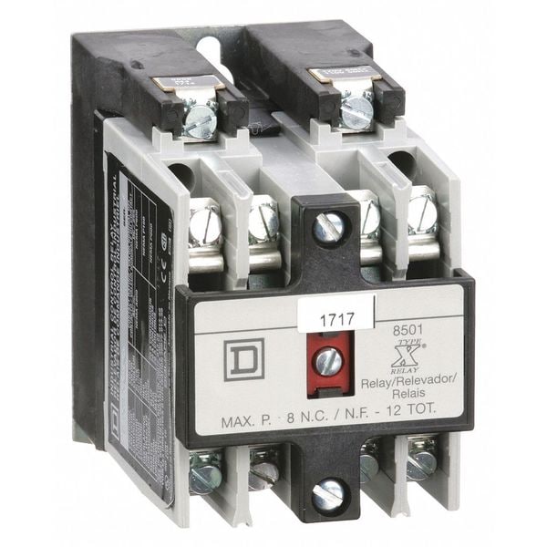 Square D Relevador de Control NEMA 2NO 120VCA 10A - 8501XO20V02