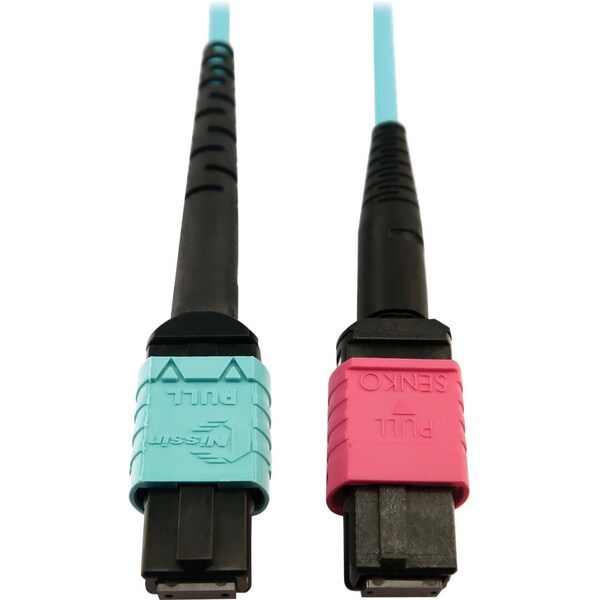 Cable de fibra óptica Tripp Lite 24F MTP/MP, N846D-03M-24DAQ