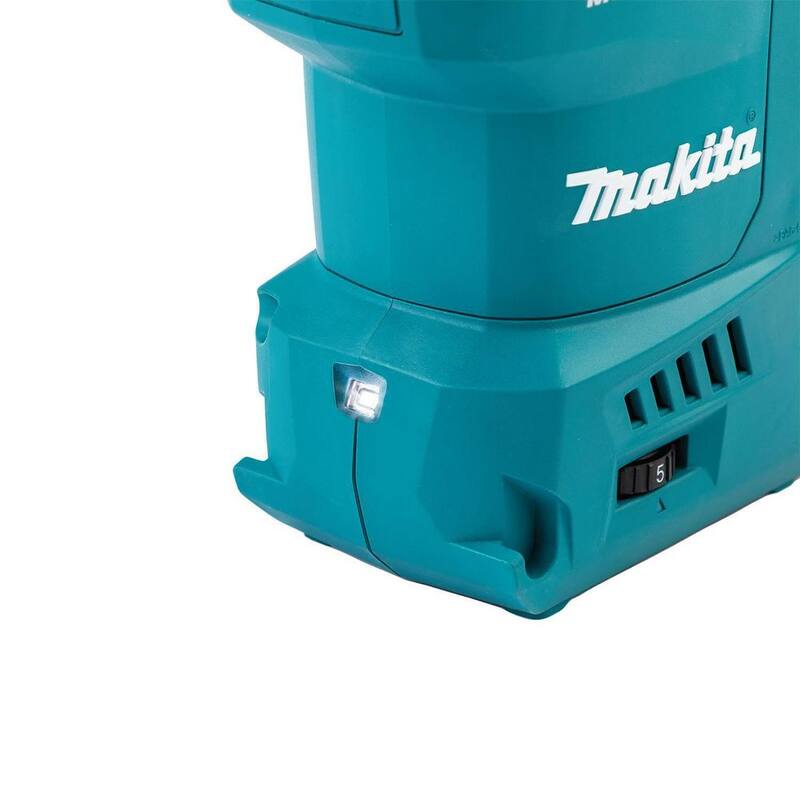 Kit de martillo rotativo sin escobillas Makita 40V max XGT de 1-3/16 pulgadas, AFT (4.0Ah) con la bonificación de amoladora angular XGT sin escobillas de 5 pulgadas X-LOCK - GRH08M1-GAG13Z.