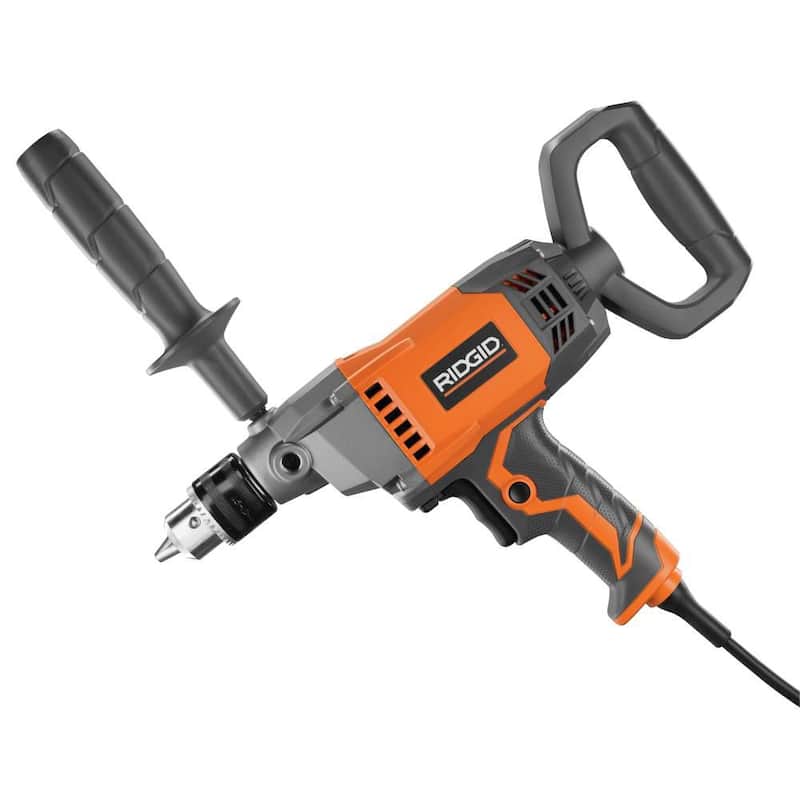 Mezcladora de lodo con mango en forma de pala RIDGID de 1/2 pulgadas y 9 amperios - R7122