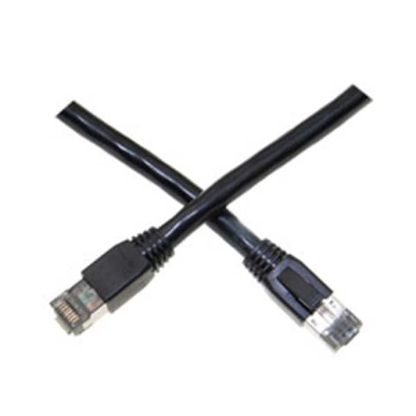 Cable de Parcheo Cat8 S-FTP de 2 ft - 40Gb, 2GHz Negro