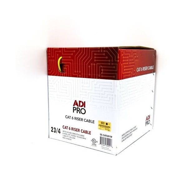 Cable de red CAT6 de 23/4 C6 blanco 1 metro