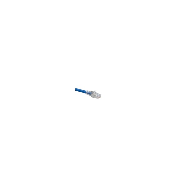 Leviton CBL ASSY MOD 26-4PR STRANDED, CAT6A T568A/B ATLAS X1 FTP, 7FT BLUE - 6AS10-7L