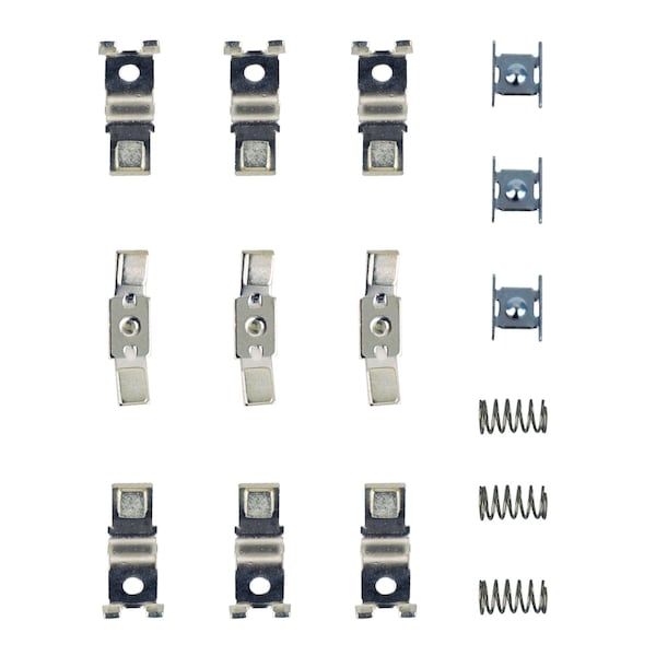 Kit de contacto de reemplazo 3P de 27 amperios para Square D NEMA Tamaño 1, calificado para - BEB9998SL3 de Brah Electric.