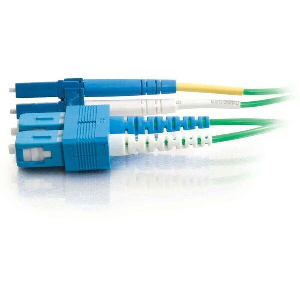 Cables de Fibra Óptica Legrand, 1M LC-SC 9/125 DPX OS1/2 SM FB - 33350