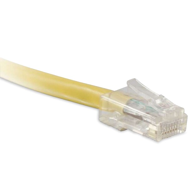 Cable de Red Enet Cat6 Amarillo de 1 Pie sin Bota (Utp) de Alta Calidad - C6-YL-NB-1-ENC