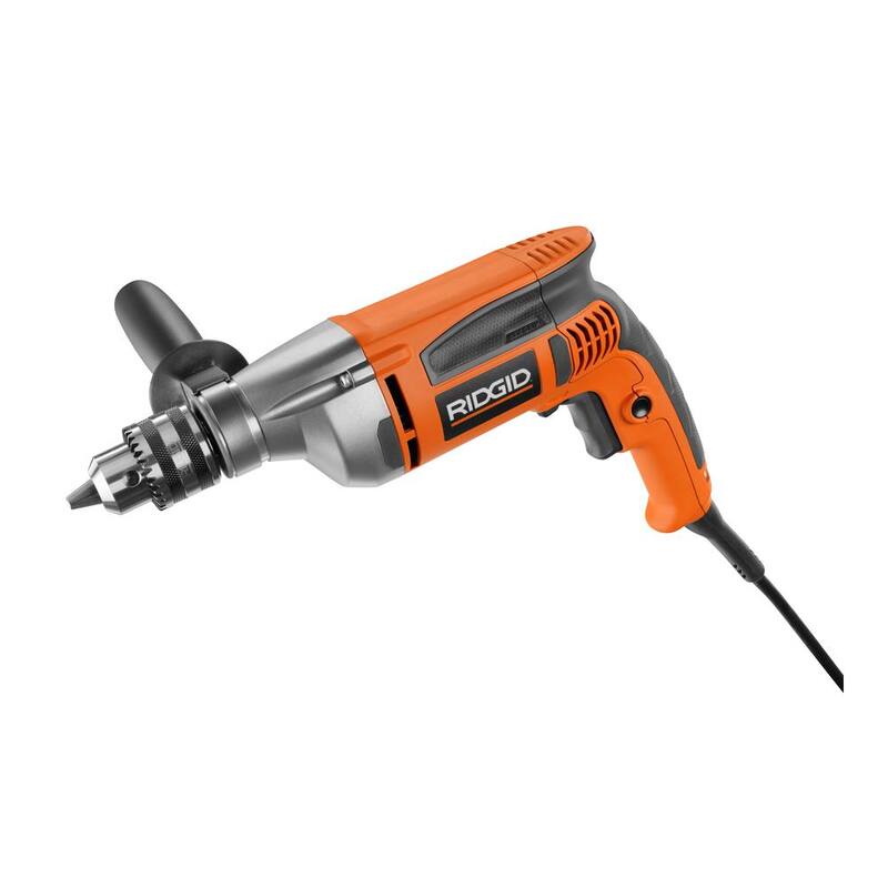 Broca reversible de velocidad variable para servicio pesado con cable de 8 amperes de RIDGID - R71111