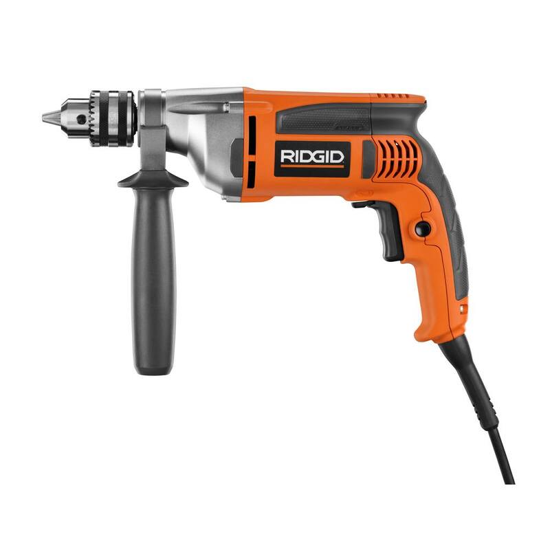 Broca reversible de velocidad variable para servicio pesado con cable de 8 amperes de RIDGID - R71111