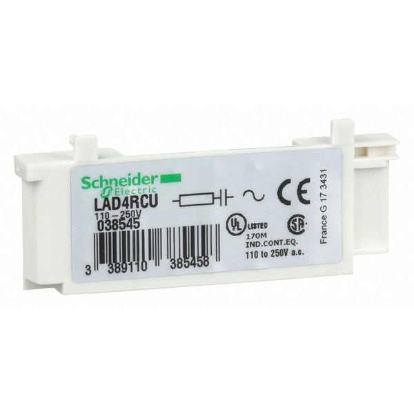 Supresor transitorio Schneider Electric 110 a 250 VCA - LAD4RCU