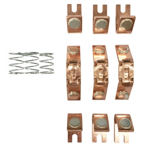 Kit de contacto de reemplazo de 3P para General Electric NEMA Tamaño 3 - BEB55153677G002 de Brah Electric