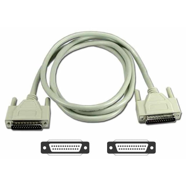 Cable Paralelo IEEE1284 DB25 Macho a Macho de 30 ft Premium - CC405D-30-BB