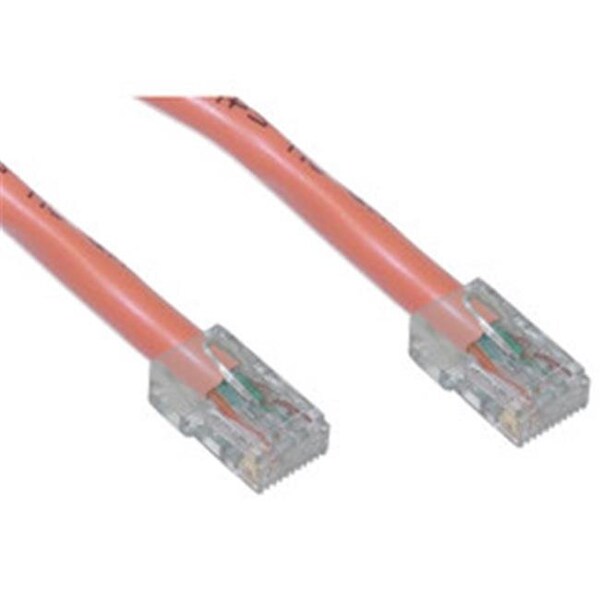 Cable de parche Ethernet Cat5e naranja sin bota de Cable Wholesale de 10 pies