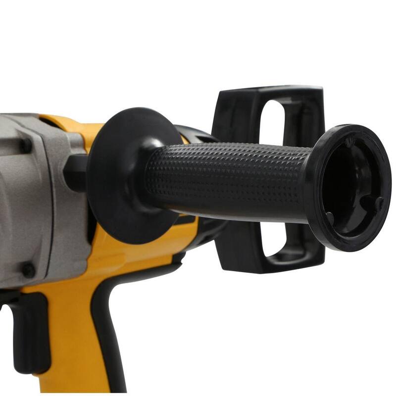 Taladro mezclador de concreto DW130V DEWALT de 9 amperes y 1/2 pulgadas con mango en forma de pala