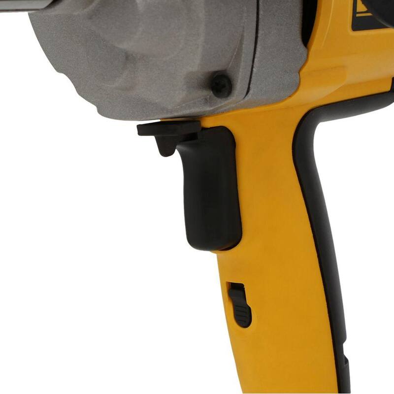 Taladro mezclador de concreto DW130V DEWALT de 9 amperes y 1/2 pulgadas con mango en forma de pala