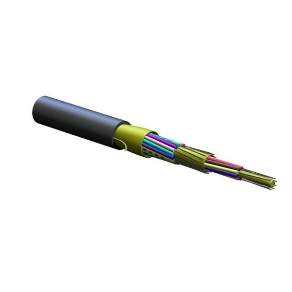 Cable de fibra óptica Corning de 24 hilos, 8.3/125 TB IN/OUT RISER, 1.0/0.75 DB/KM, FREEDM ONE - 024E8F-31131-29