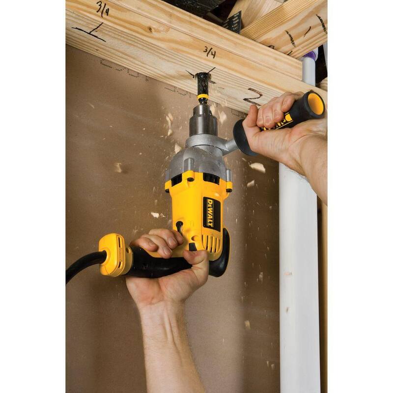 DEWALT Taladro con empuñadura tipo pistola de 10 amperes y 1/2 pulg. (13 mm) de velocidad variable y reversa - DWD210G.