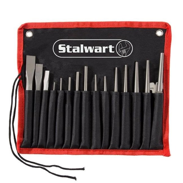 Stalwart Stalwart 75-HT4072 Punch & Chisel Set - 16 Piece - 75-HT4072