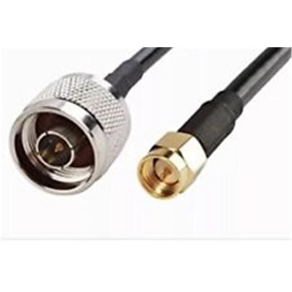 Cable Coaxial Procomm de 18 pies con 95% de blindaje, conectores hembra en ambos extremos - 18NIPNIP