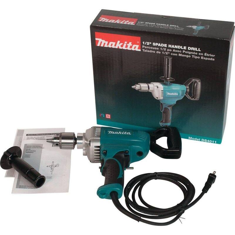 Makita Taladro de mango de pala de 1/2 pulgadas y 8.5 Amperes - DS4011