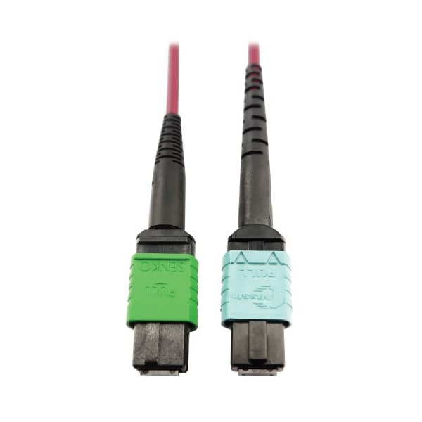 Cable de Fibra Óptica Multimodo 400G MTP/M, Tripp Lite N846D-05M-16CMG