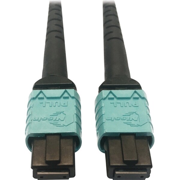 Cable de fibra óptica Tripp Lite OM4 Plenum, N846D-03M-24AAQ