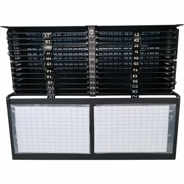 Caja de empalme de fibra óptica para 24 cassettes - N600P-576U-24