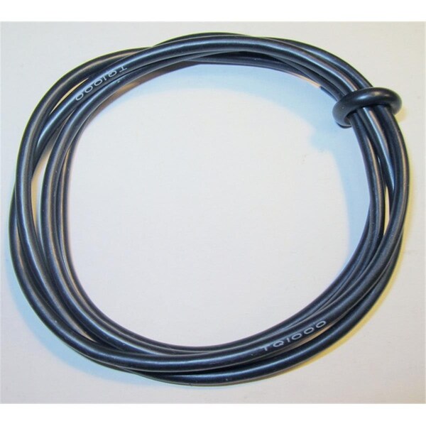 Cable Súper Flexible de 3 pies, Calibre 14, 1000 Filamentos - Negro - TQW1431