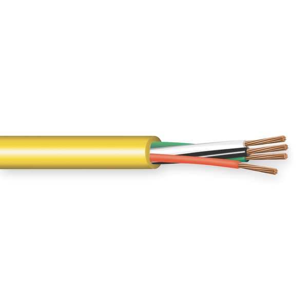 Cable Portátil Carol, SJOOW, 14 AWG, 3 Condutores, Amarillo, Caucho EPDM, Trenzado, 300V, Interior/Exterior, 250 pies - 01460.35.05
