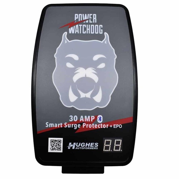 Protector de sobretensión Power Watchdog de 30A con apagado automático, cableado duro - HAFPWD30-EPO-H