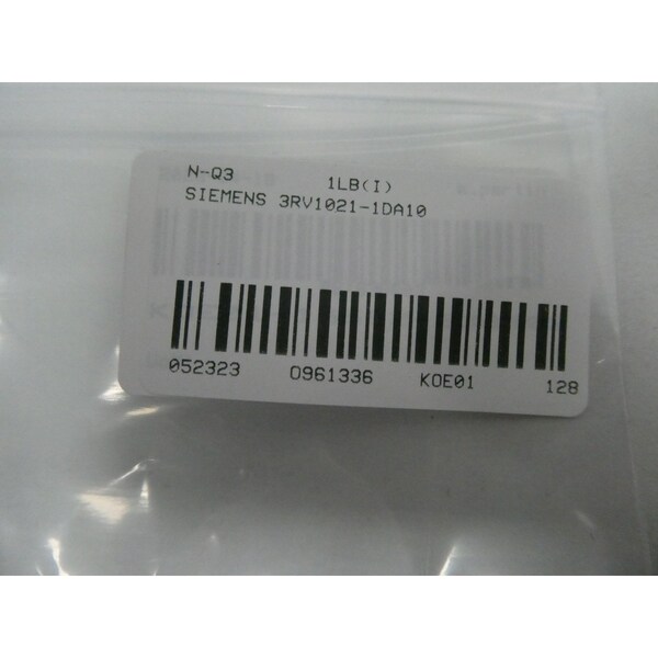 Arrancador manual de 3Hp Siemens 2.2-3.2A - 3RV1021-1DA10
