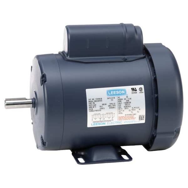 Motores monofásicos TEFC de Leeson, 3/4 hp, 3450 RPM - 110108.00