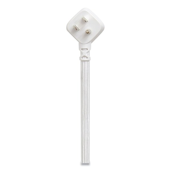 Regleta de Protección contra Sobretensiones Nxt Technologies, 4 Tomas de Corriente/2 Puertos USB, Cable de 3 pies, 600 J, Blanco - NX54310