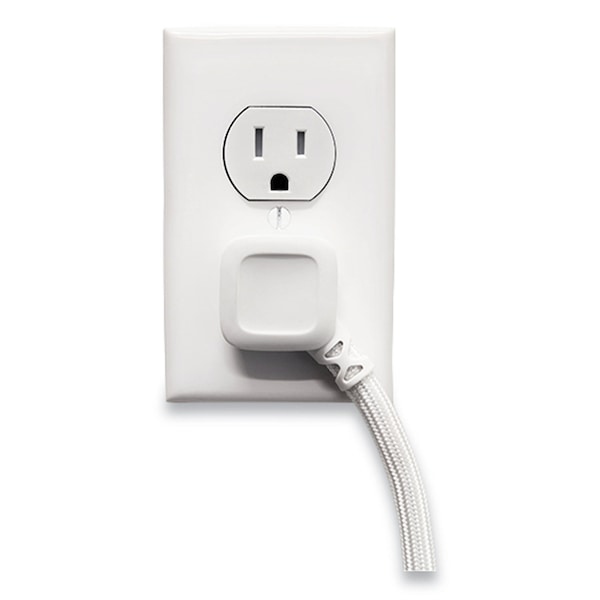 Regleta de Protección contra Sobretensiones Nxt Technologies, 4 Tomas de Corriente/2 Puertos USB, Cable de 3 pies, 600 J, Blanco - NX54310