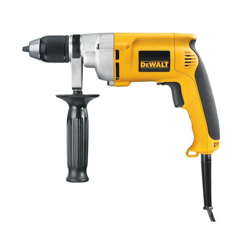 DEWALT Taladro de Reversa de 1/2 pulgadas y Velocidad Variable de 0-600 RPM de 7.8 Amperes con Mandril sin Llave - DW246