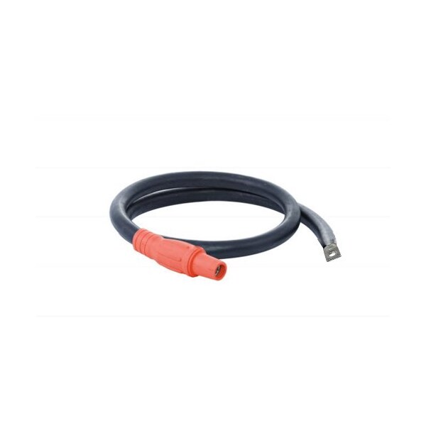 Pigtail de Tipo W 400A 4/0 AWG Serie 16 de Camlock Hembra a Lug 6 ft, Naranja