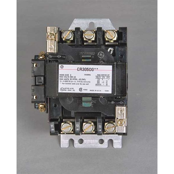 Contactador magnético no reversible de 120VCA 3P 45A NEMA 2 - CR305D002