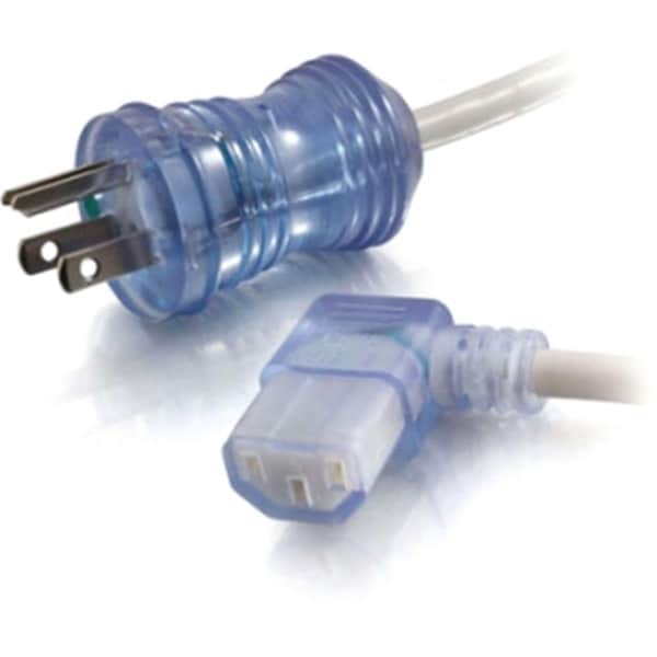 Cable de alimentación - Conector macho NEMA 5-15-P - Conector hembra IEC 320 EN 60320 C13 - 10 pies