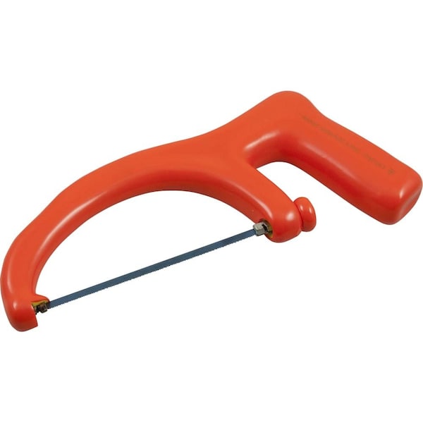 Gray Tools Mini Hacksaw, Aluminum Frame, 6" Blade, 1000V Insulated - 2612HS-I