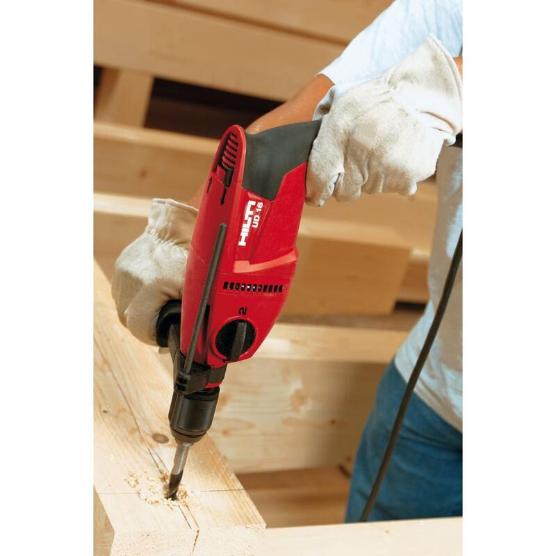 Hilti Taladro Universal para Madera de 1/2 pulgadas de 120 voltios UD 16 sin llave (solo herramienta) - 273752