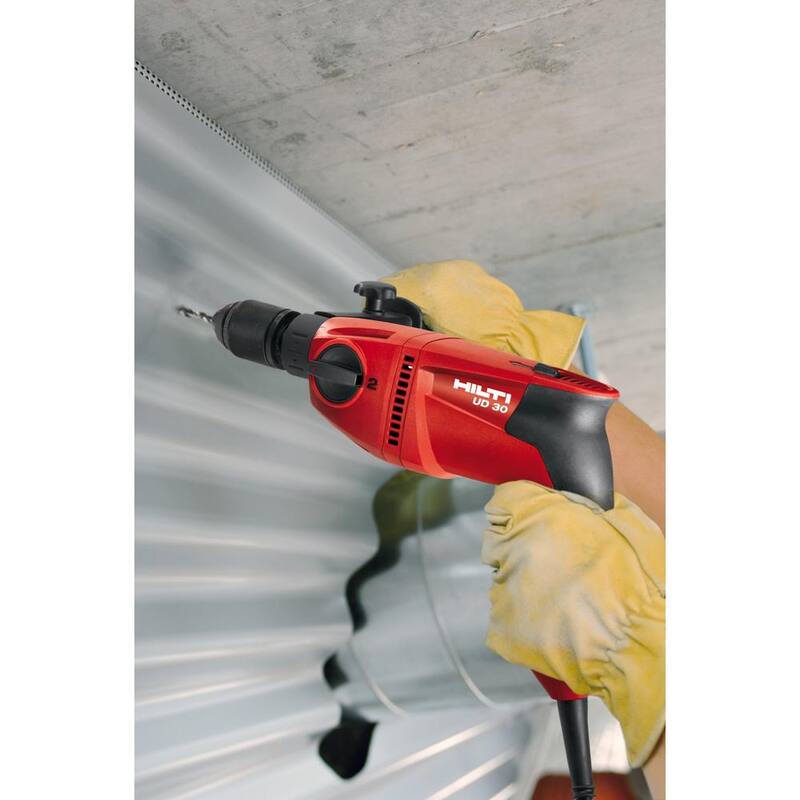 Hilti UD 30 Universal Taladro eléctrico con Chuck de 1/2 pulgadas y 6.5 amperes - 273756