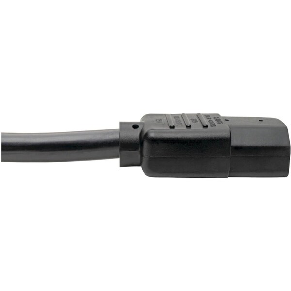 Cable de corriente Tripp Lite, HD, 5-15P a C15, 15A, 14AWG, 8ft - P019-008