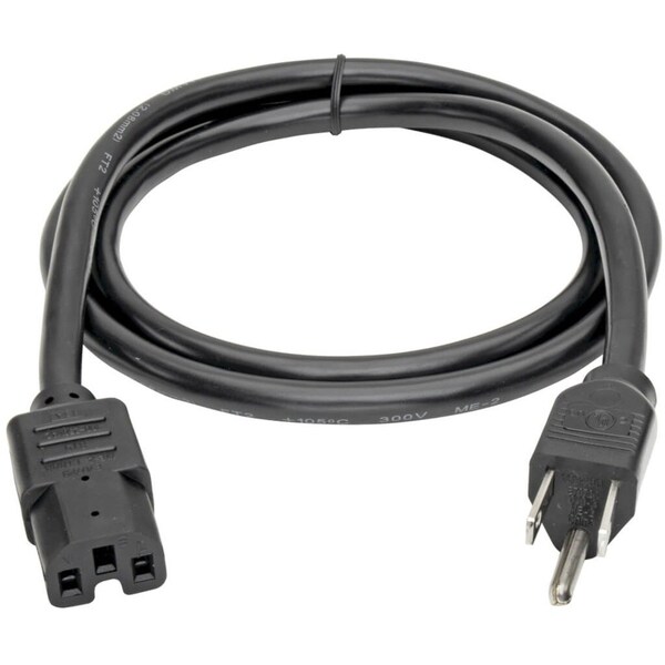 Cable de corriente Tripp Lite, HD, 5-15P a C15, 15A, 14AWG, 8ft - P019-008