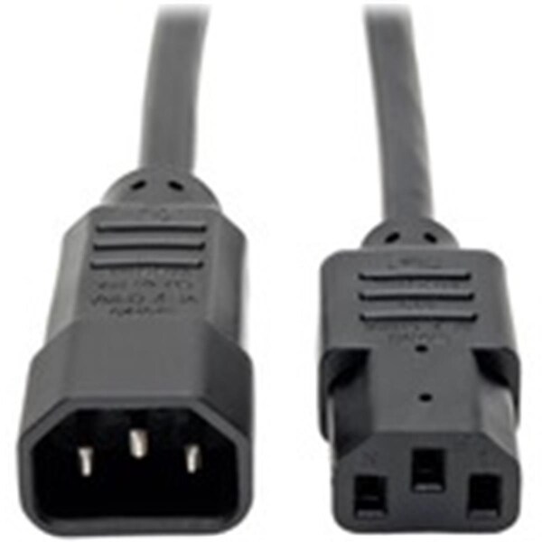 Adaptador de Cable de Corriente Doomsday 3 ft. 18 AWG 10A & 100-250V C14 a C13