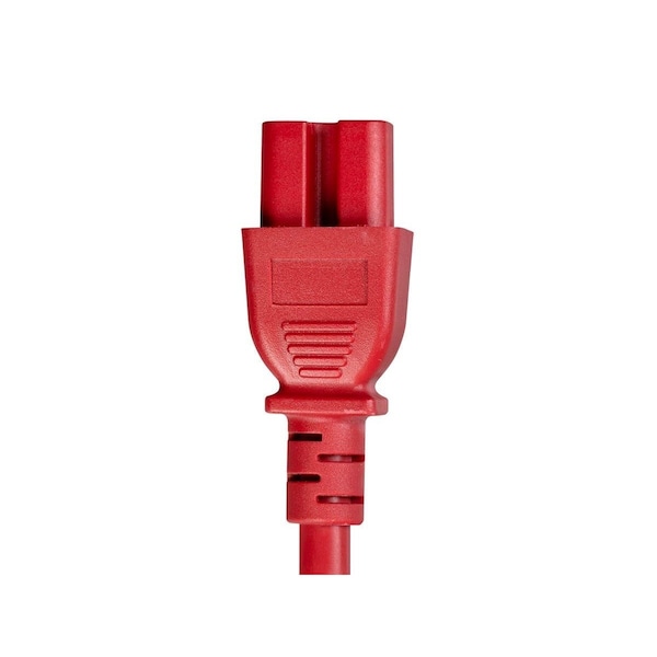 Cable de alimentación resistente Monoprice - IEC 60320 C14 a IEC 60320 C15_ 14AWG_ 15A_ S - 33652