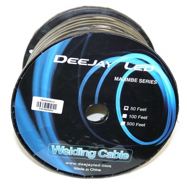 Cable de Alimentación de Cobre calibre 0 para Audio en Vehículos o Soldadura por Arco - TBH050WELD
