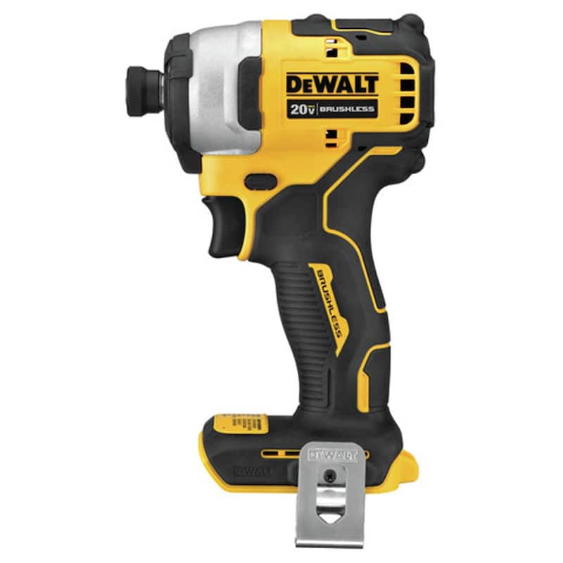 DEWALT ATOMIC 20V Máximo Kit de Impacto Inalámbrico Compacto sin Escobillas de Litio-Ion de 1/4 in. con Batería de 2.0Ah, Cargador y Bolsa - DCF809D1