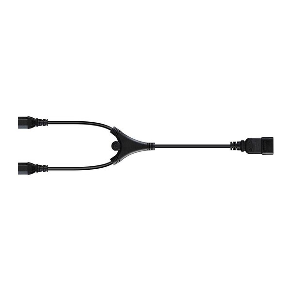 Cable divisor resistente Monoprice - IEC 60320 C20 a 2x IEC 60320 C13_14 - 35118