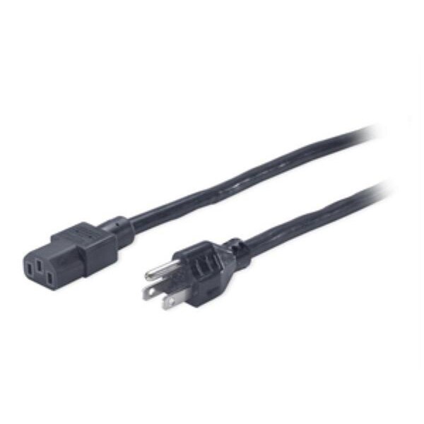 Cable de corriente de 1 pies Hi-Tec 5-15/C-13 10A/125V - HI689087